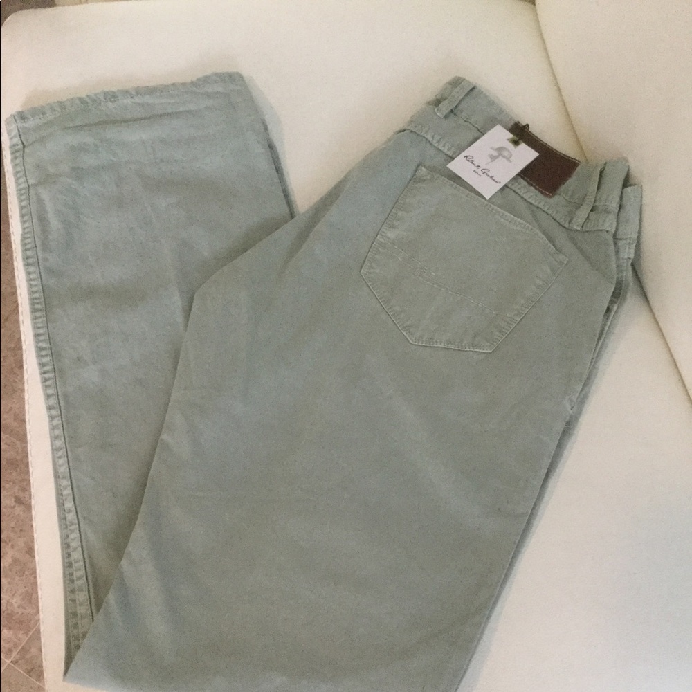 Robert Graham men’s very  light green pants. NWT
